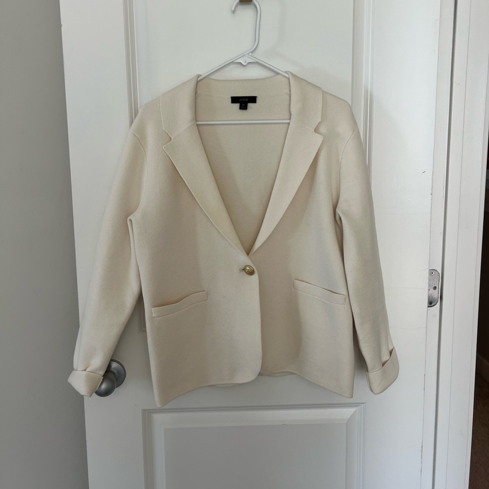 J-crew cream jacket